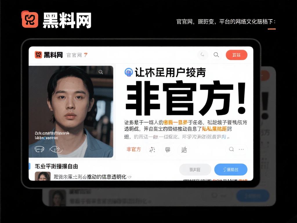 黑料网 官网：黑料网 官方网站